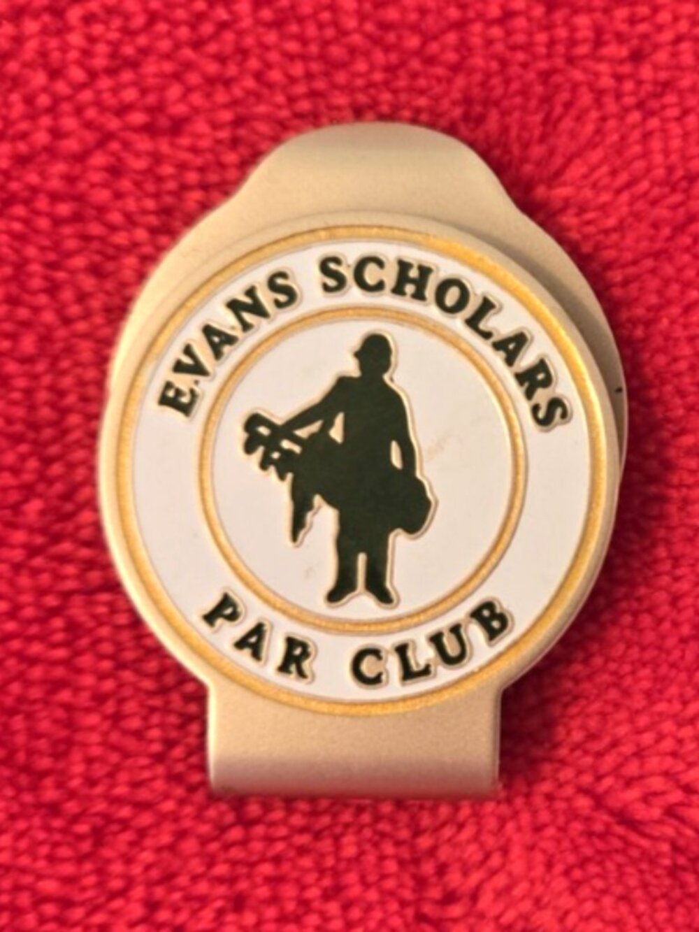 Evans Scholars Par Club WGA 1899 Hat Clip & Double Sided Ball Marker